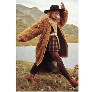 Free People Mongolian Faux Fur Liner